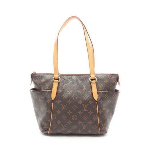 Louis Vuitton Totally Tote Bag Leather Brown - Picture 1 of 7